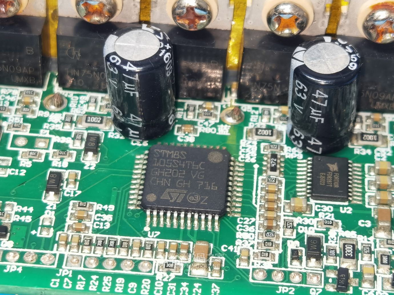 LF-Z1直流无刷控制器/STM8S单片机及无刷电机开发板 - 拆机乐园 数码之家