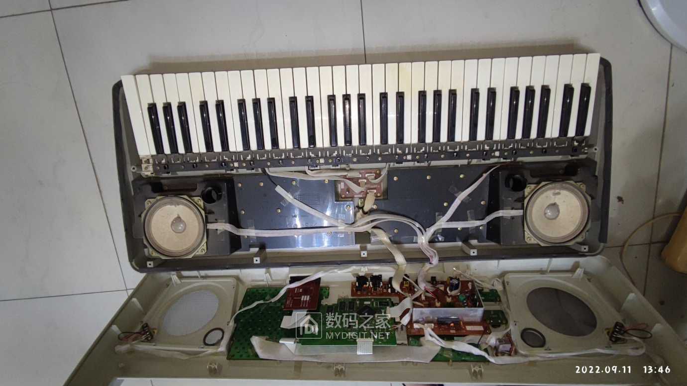 雅马哈电子琴拆卸图图片