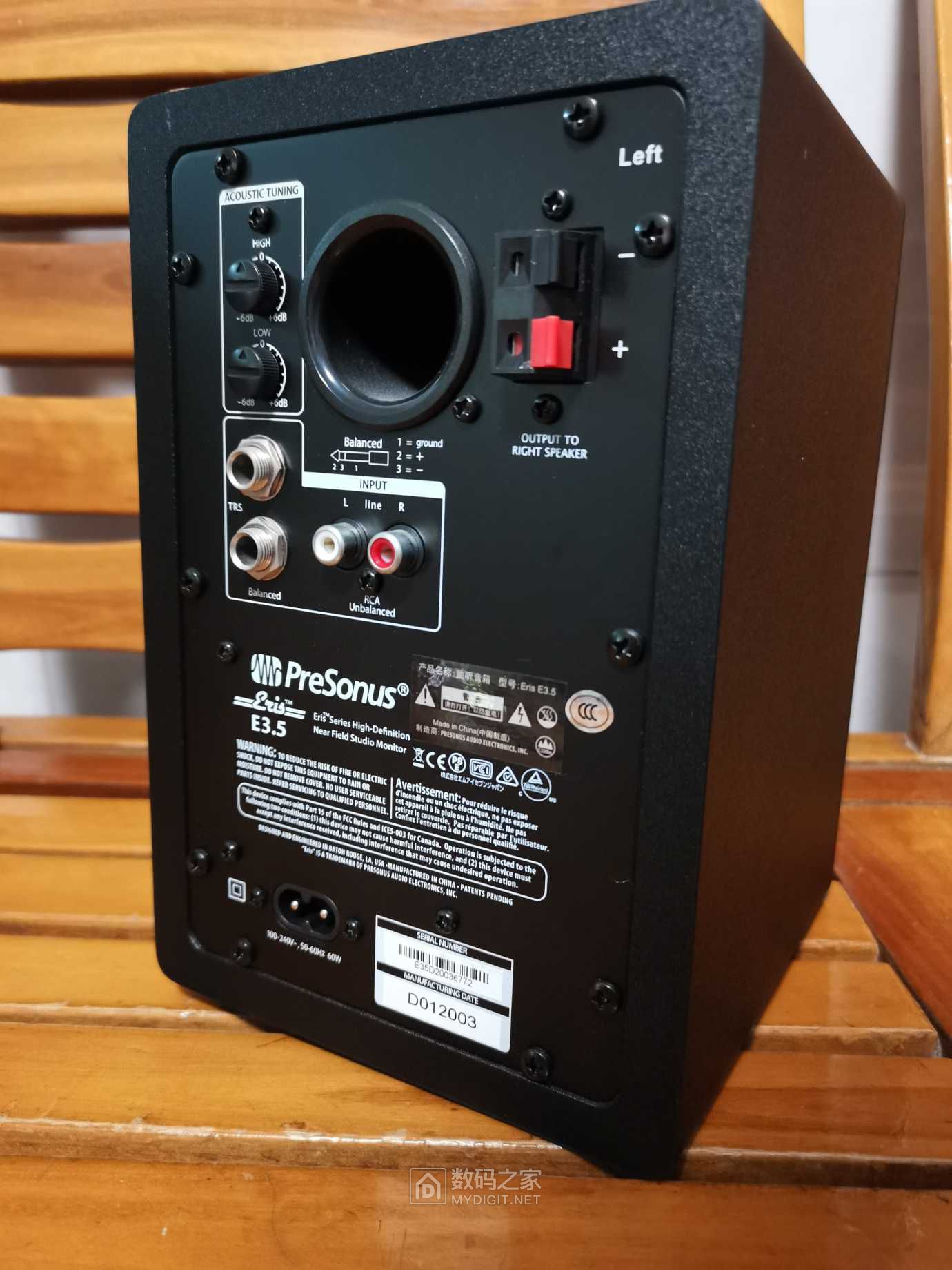 Presonus 普瑞声纳 Eris E3.5 拆拆拆机 - 拆机乐园 数码之家