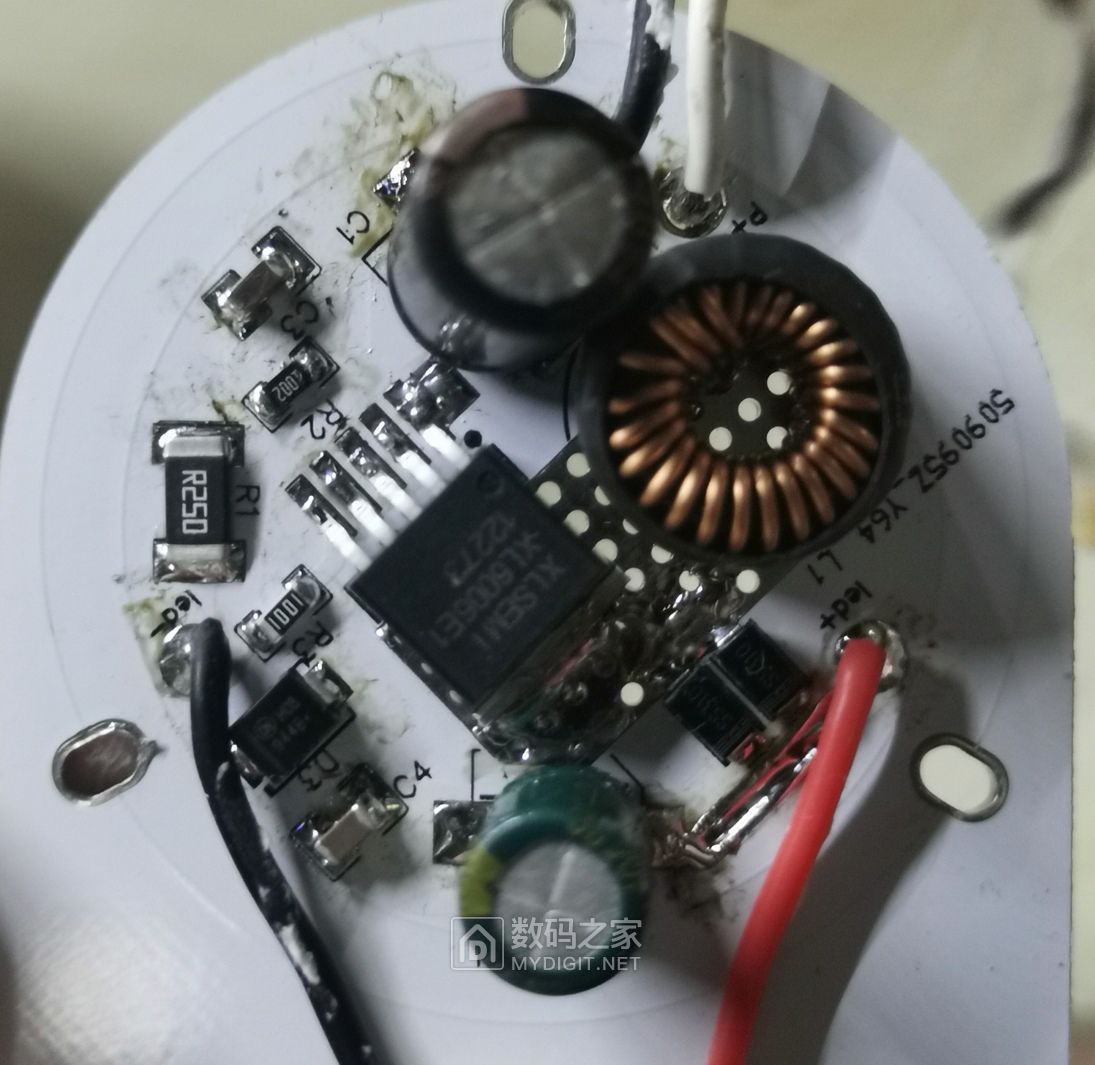 射灯ac电源改dc。xl6006应用实战 - 创意DIY 数码之家