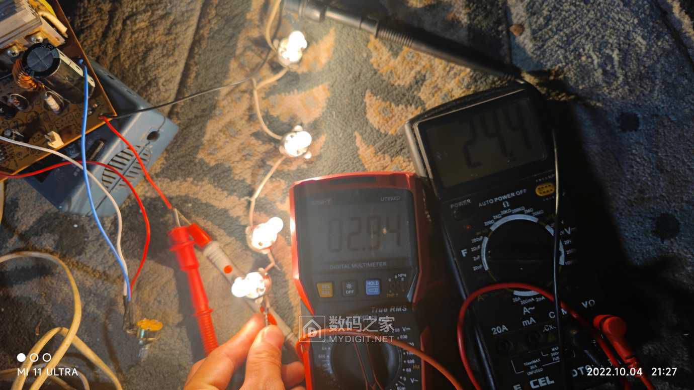 sd6109改可调后带载电压下降 - 电源/充电器 数码之家