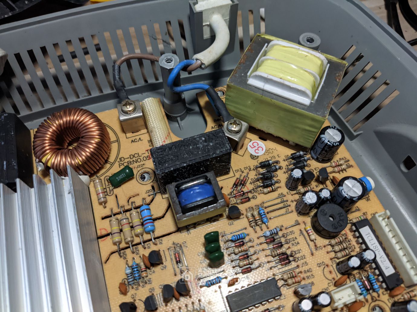 拆修20年前tcl电磁炉 记一次瞎眼的维修过程 - 拆机乐园 数码之家