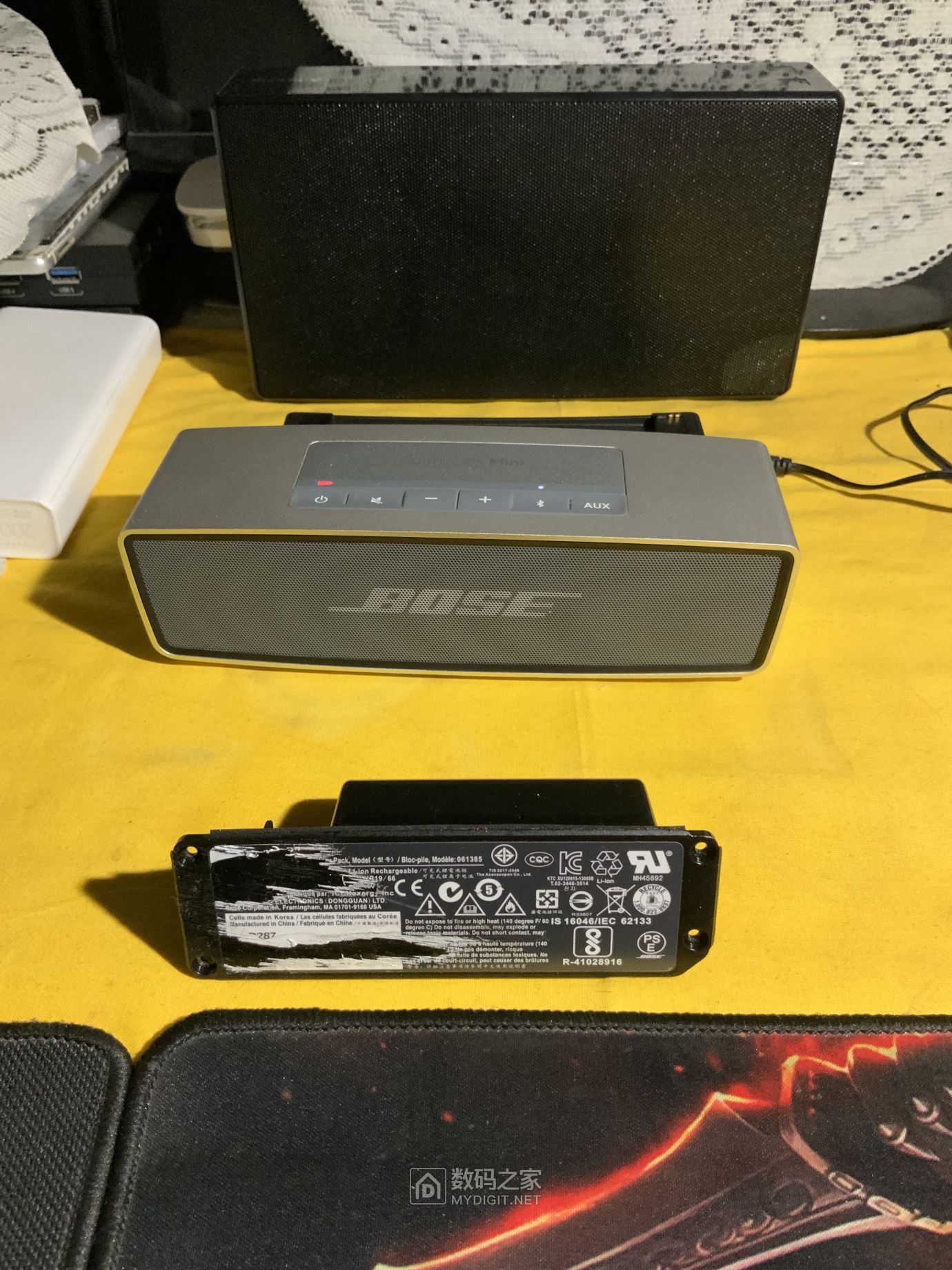 bose soundlink mini换电池电芯,换完后的疑惑 - 拆机乐园 数码之家