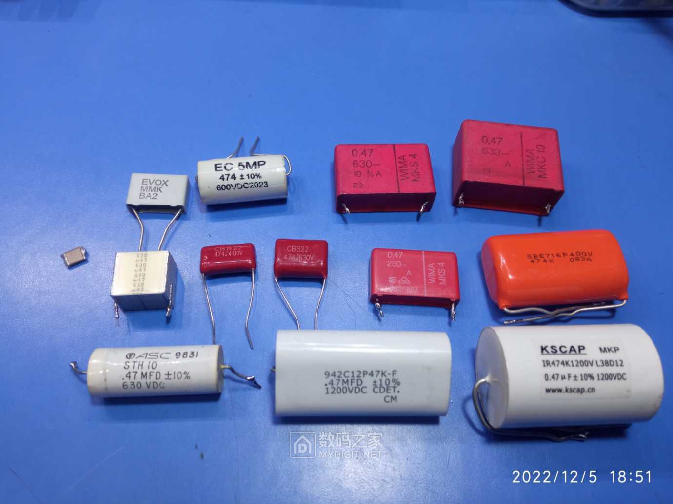 7135表头更换不同积分电容的比例读数对比 - 仪表谈谈 数码之家