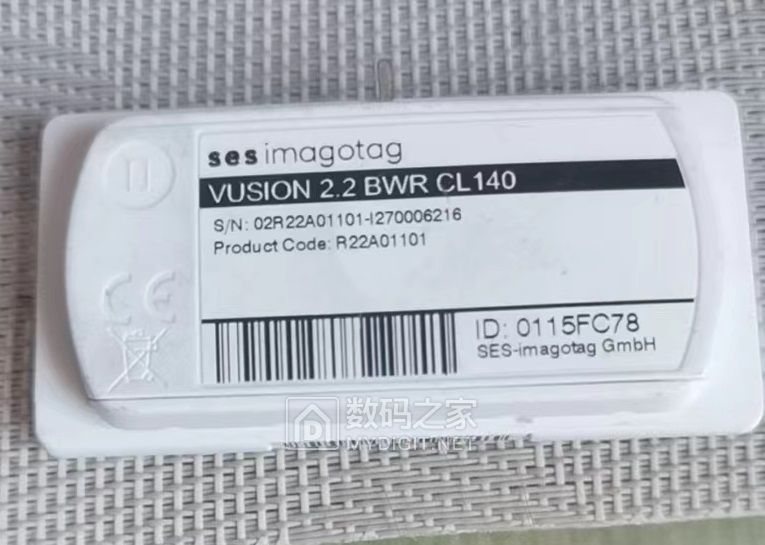 海鲜市场的电子价签（VUSION 2.2 BWR CL140墨水屏）折腾记 - 我爱单片机 数码之家