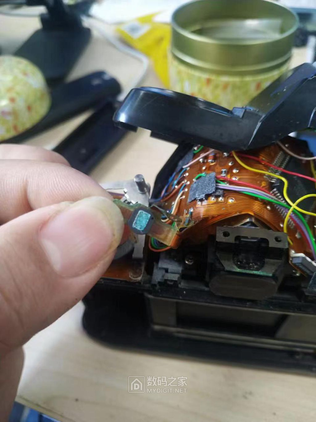 拆开SPD测光元件