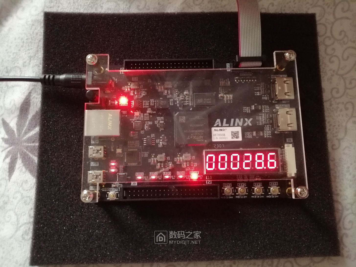 LM75A 温度传感器实验 - 电子学堂 数码之家