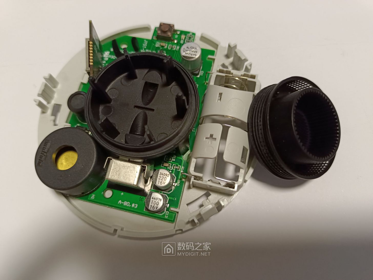 拆一个小米霍尼韦尔烟雾报警器烟感