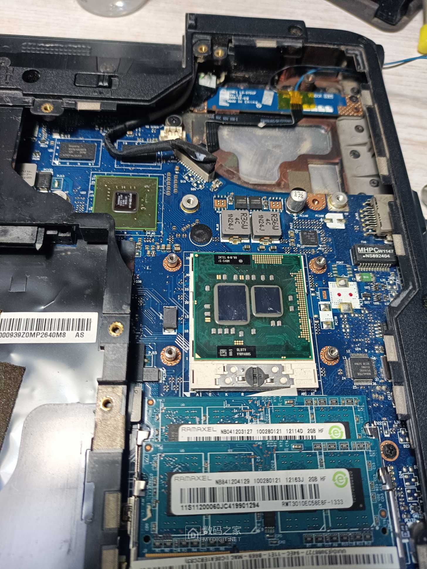 清灰第一代i5的联想G460 - 拆机乐园 数码之家
