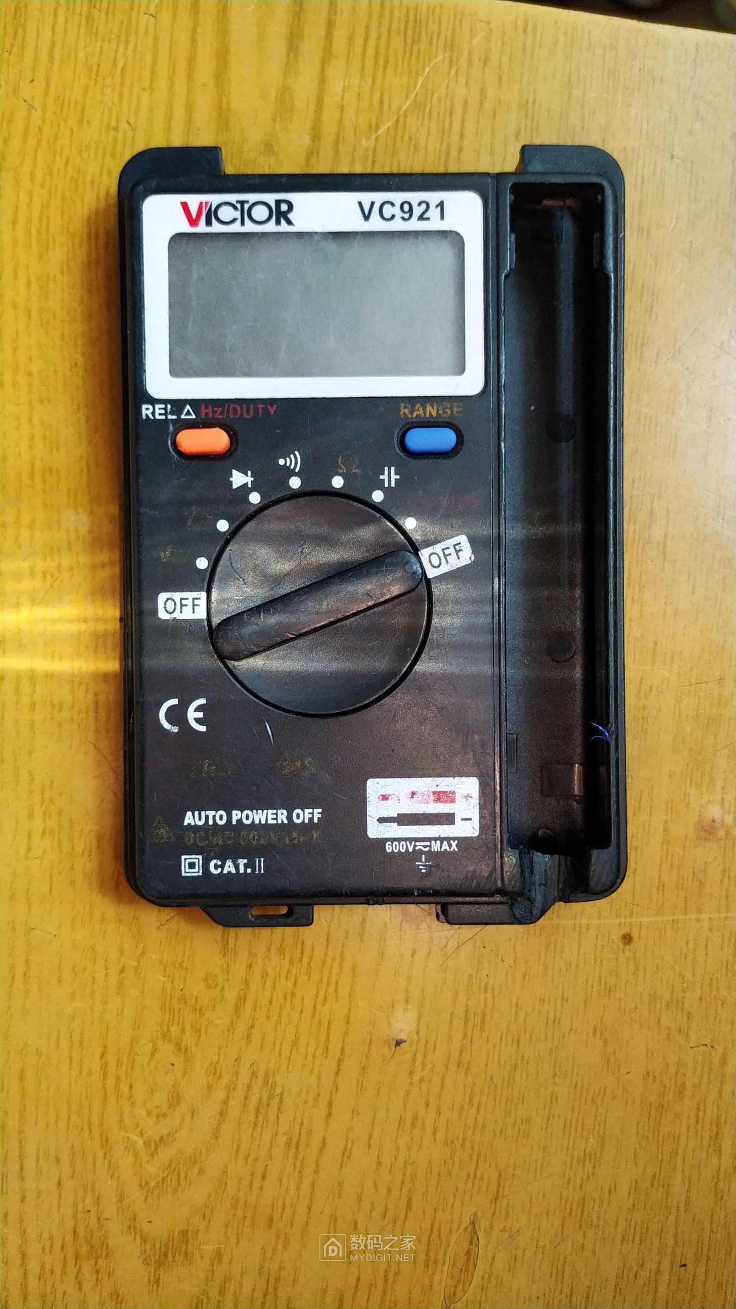 VC921表正面