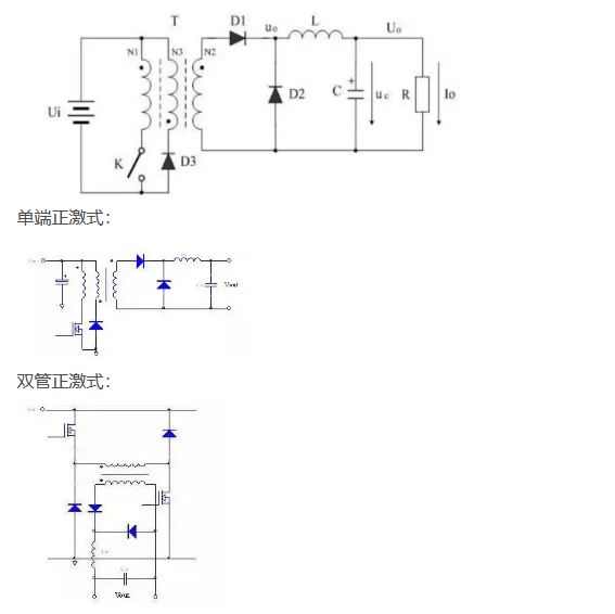开关电源设计-变压器正激和反激的区别分析 - 电子学堂 数码之家