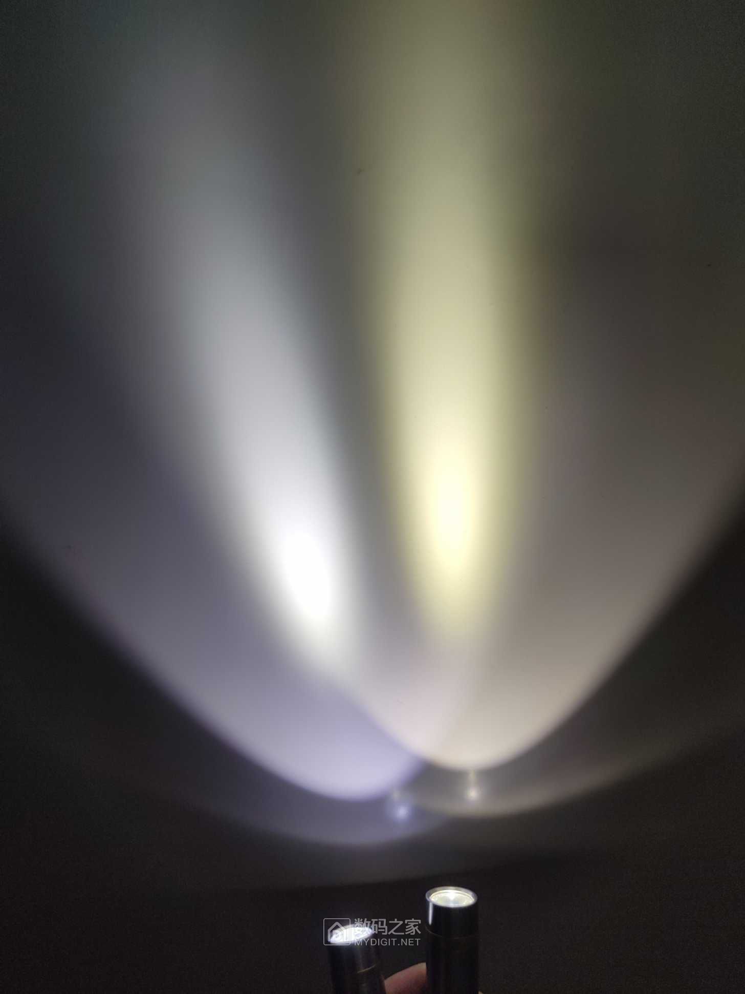原装XHP2光色是太高，泛光部分白的不正。色温漂移多~