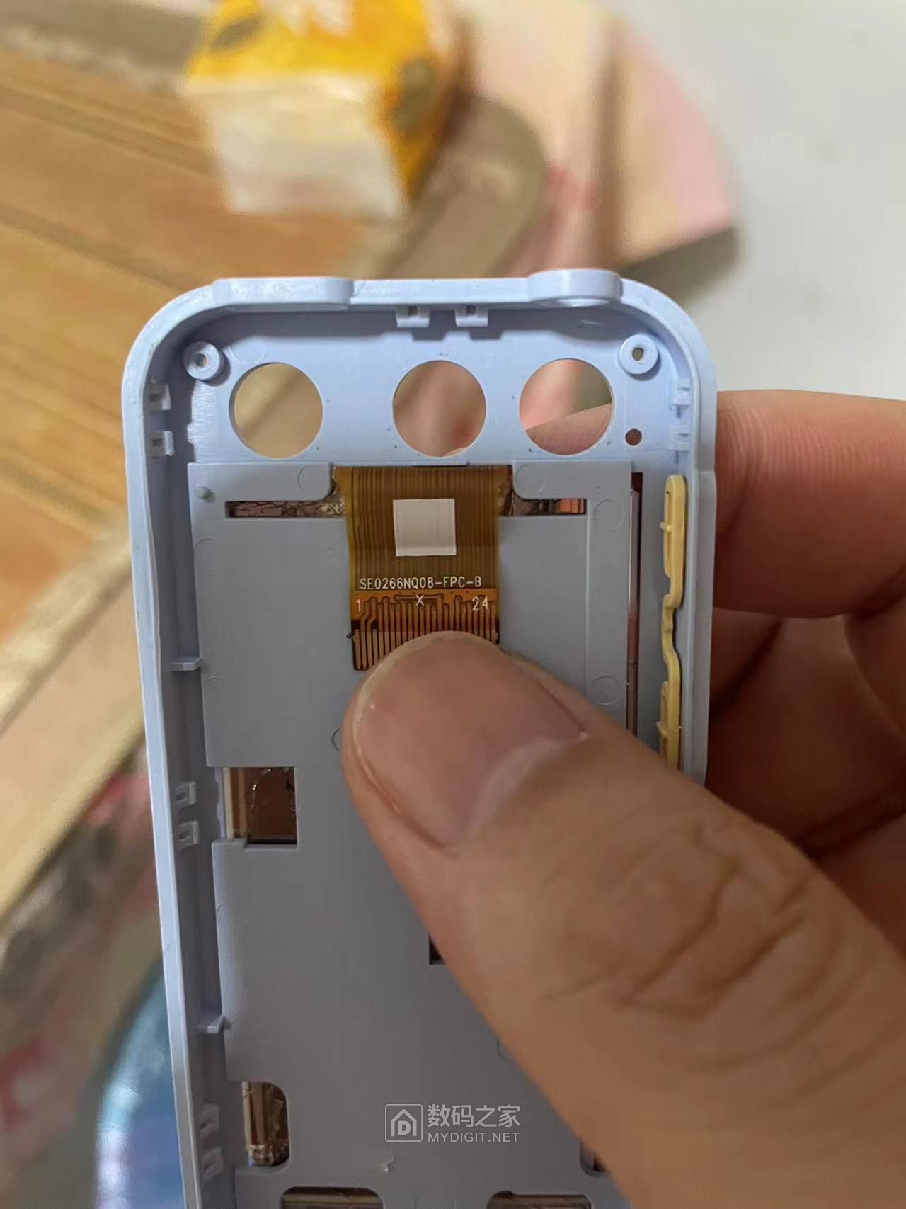 排线上有型号