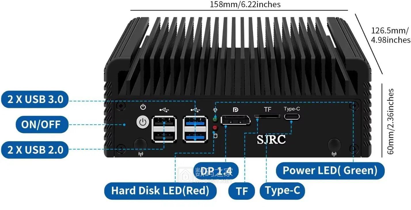 “Micro firewall” mini PCs now available with up to Intel Core 3 N355 Twin Lake chips