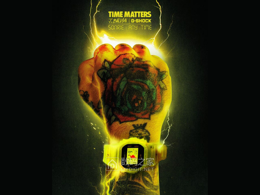 半透明黄色设计，卡西欧发布G-Shock x J Balvin “Time Matters” 联名款手表 ... - 数智时代 数码之家