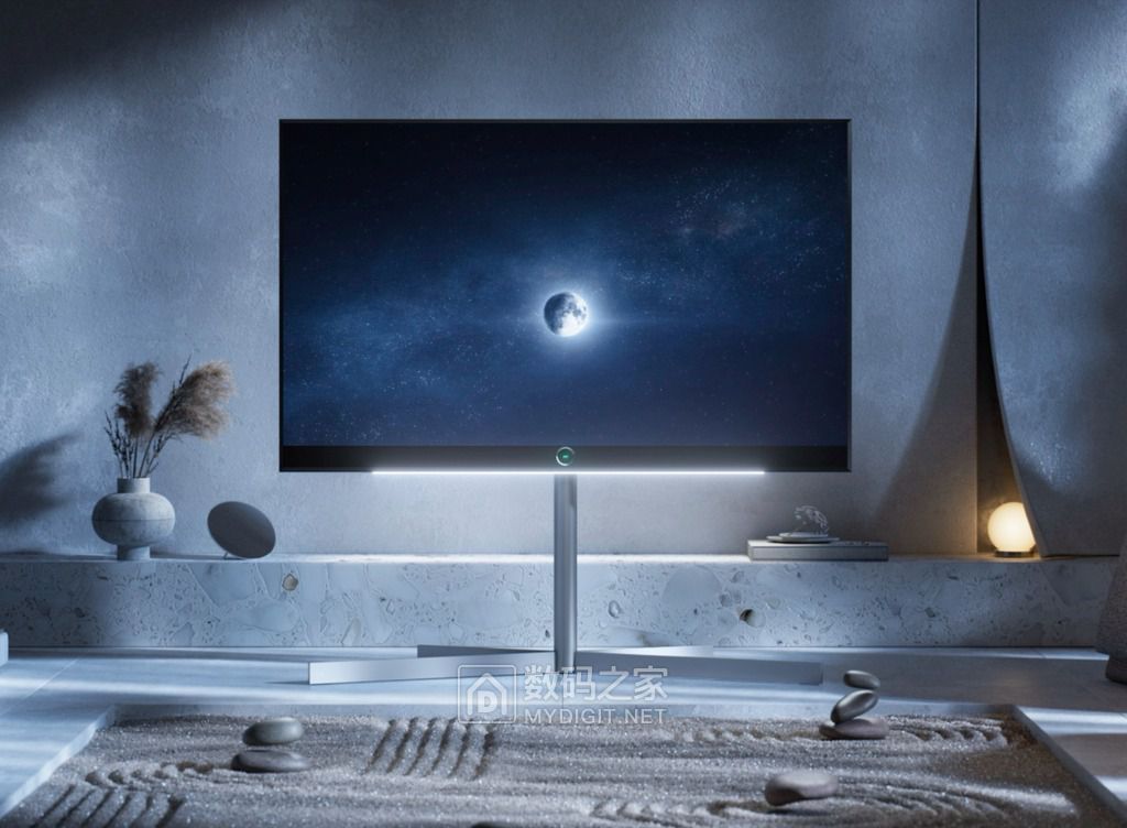 Loewe新款熔岩背板电视 配备LG 4K/144Hz OLED面板