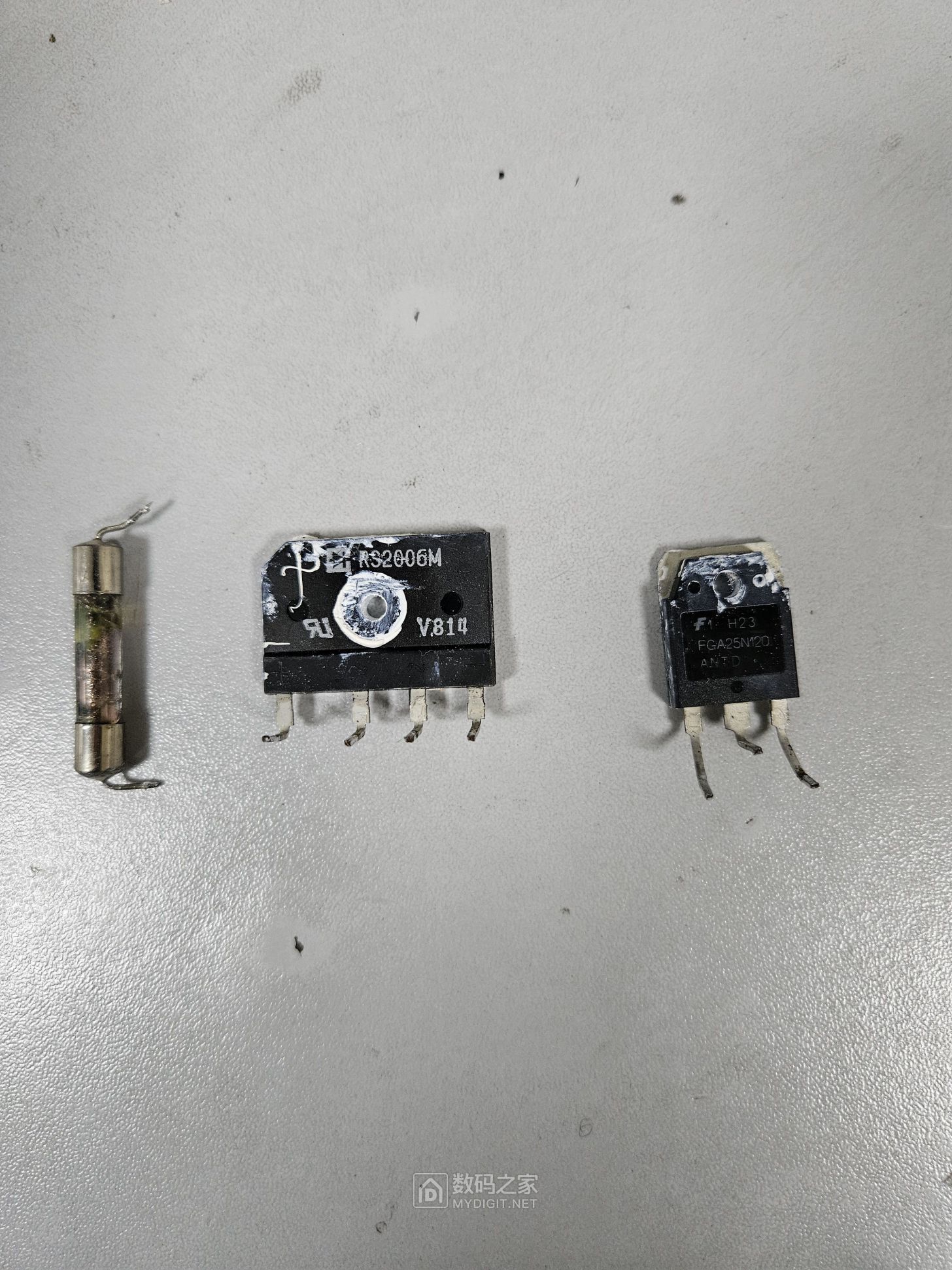 换了这3个元件