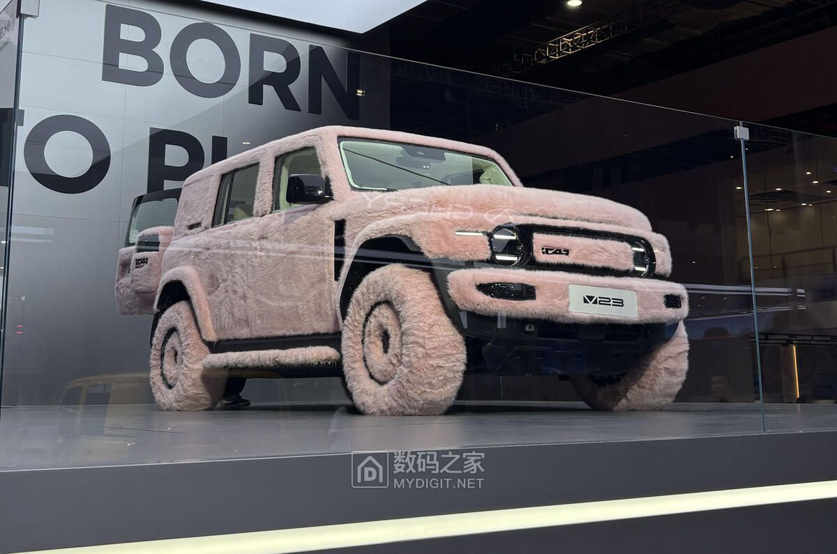奇瑞iCar更名iCaur登陆英国：首战硬派V23纯电越野
