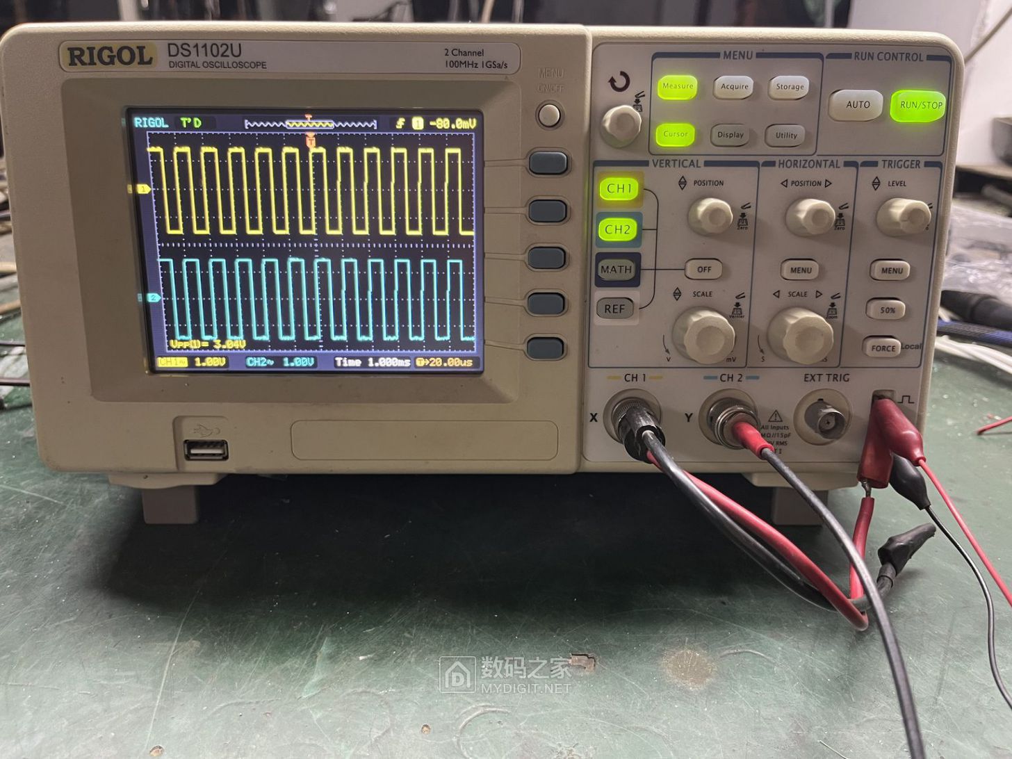 普源RIGOL DS1102U