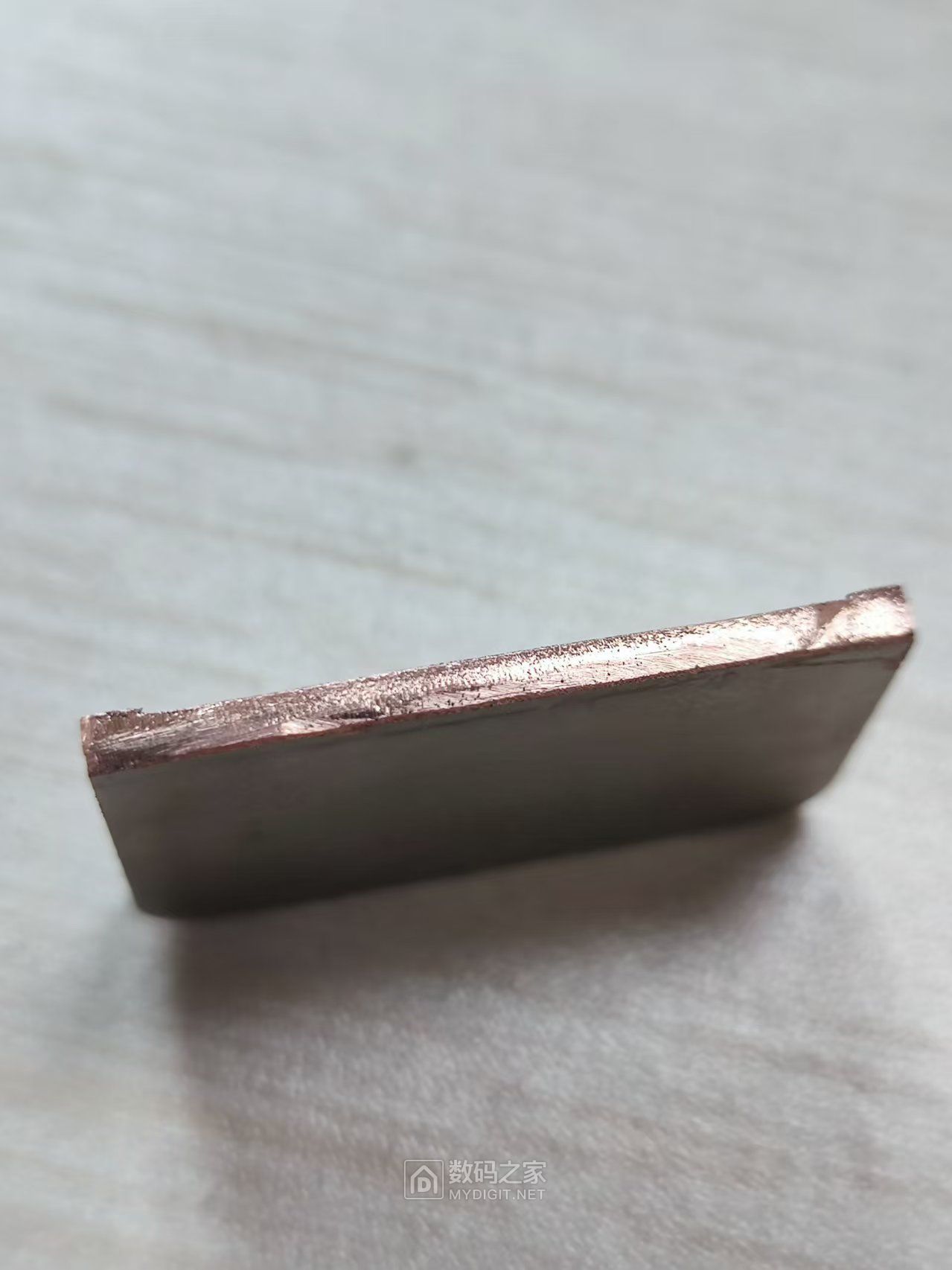 切开确认是纯铜