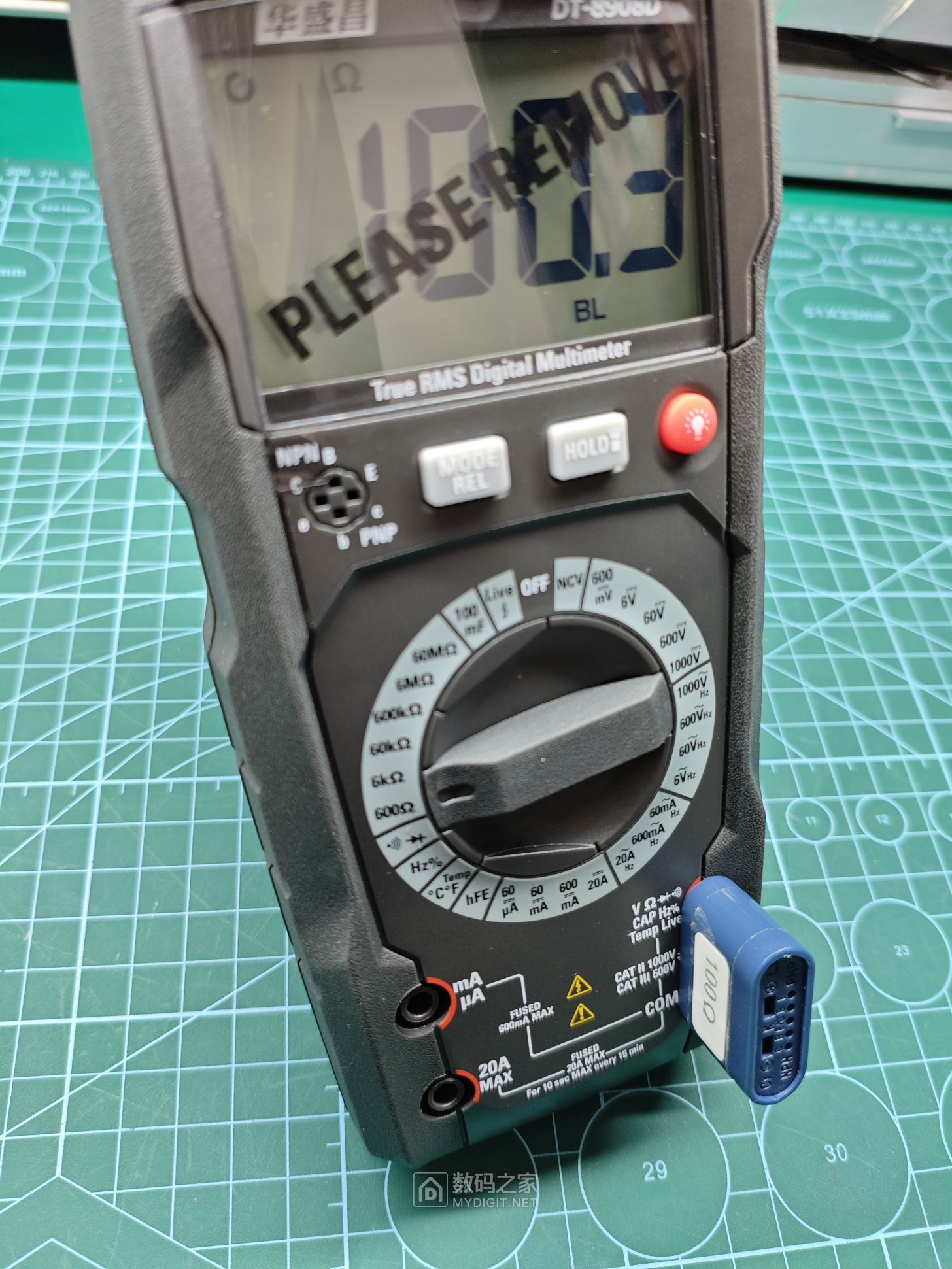 测量100Ω电阻