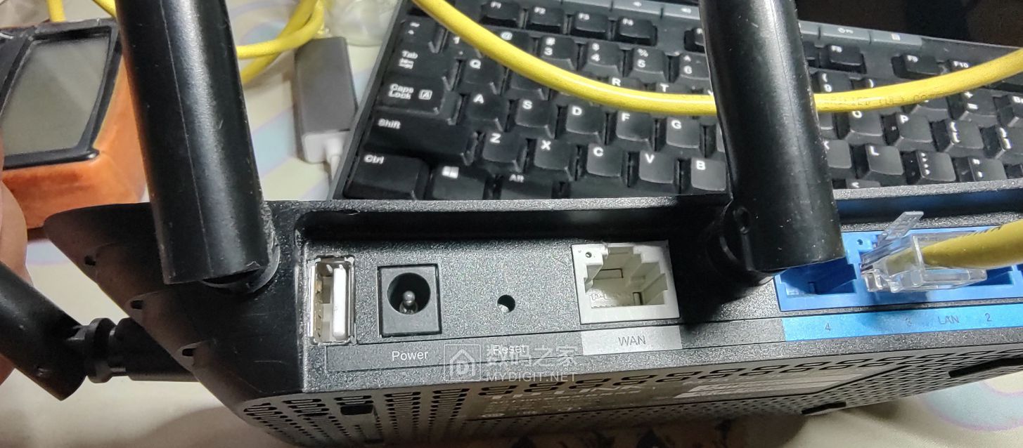 外部看到的USB口