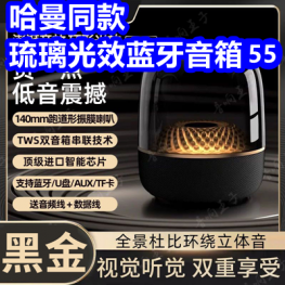 哈曼HIFI蓝牙音箱55！蓝牙降噪耳机24！李宁纯棉T恤46！带线快充头38！40咖啡9