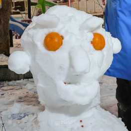 “三星堆”出土罕见雪人，有鼻子有眼的