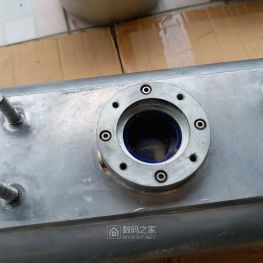 拆解旋转阳极大X光一体化球管看内部结构（IMD E-40R）